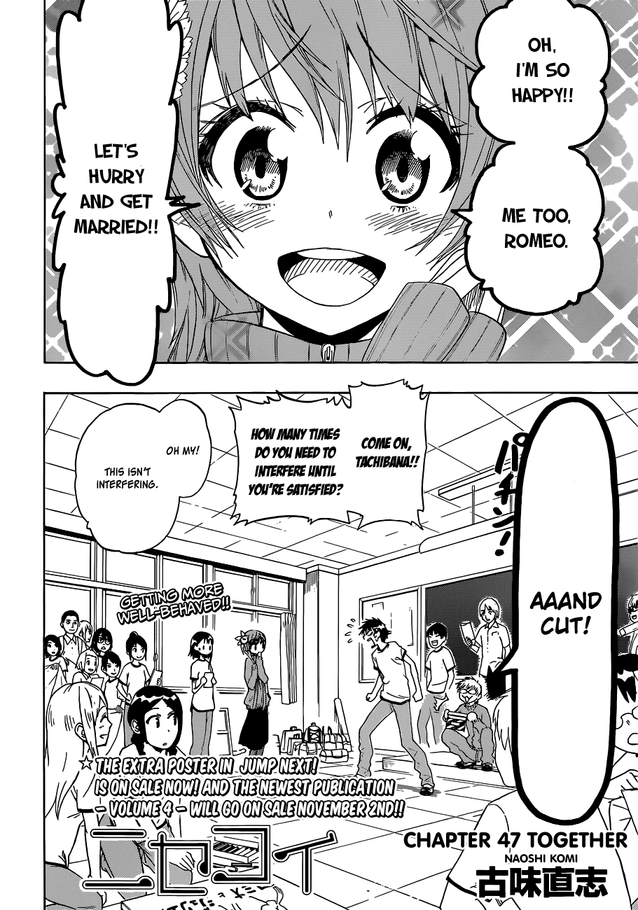 Nisekoi Chapter 47 page 3 - Chapter 47: Together