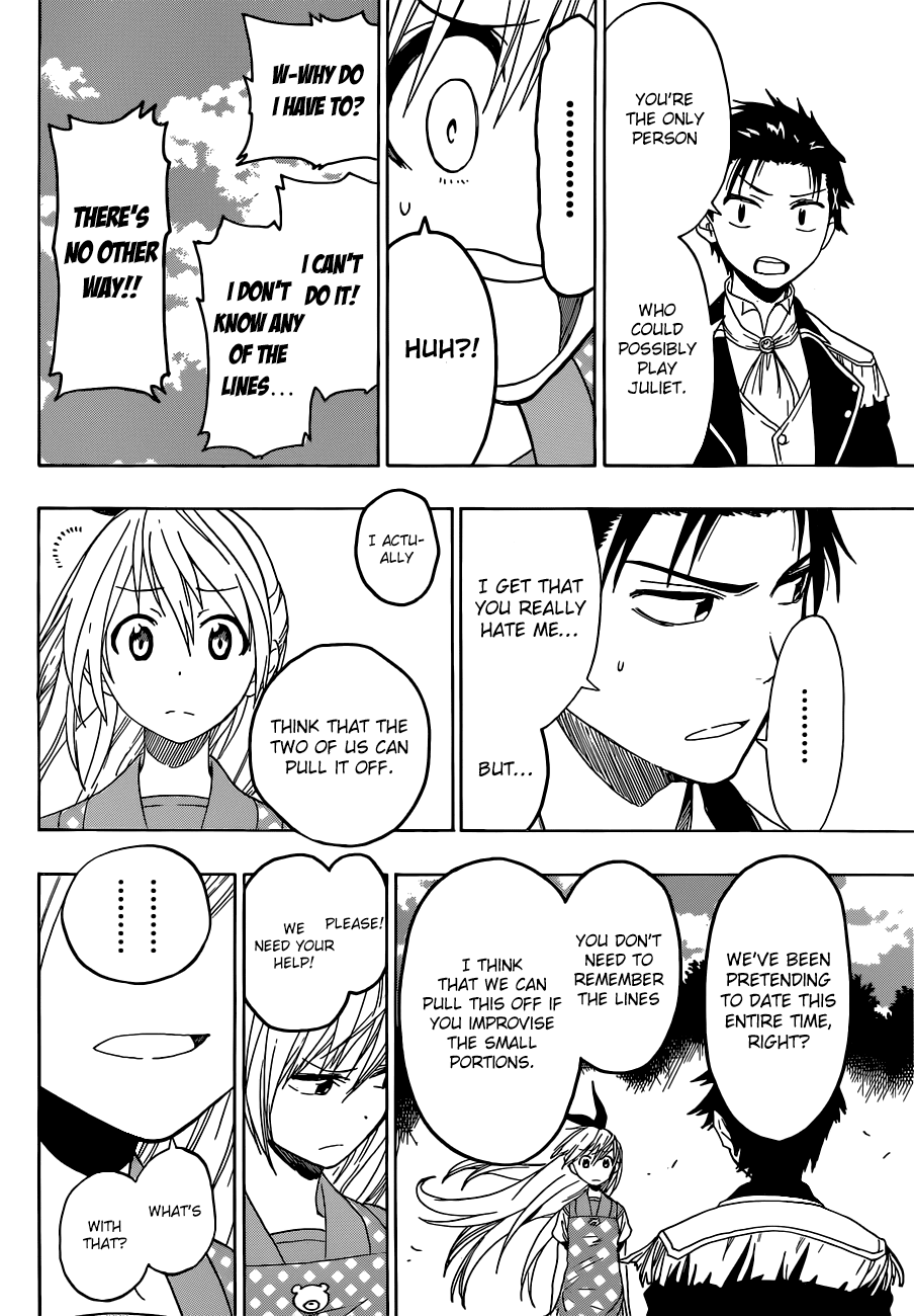 Nisekoi Chapter 48 page 15 - Chapter 48: Raising the Curtain