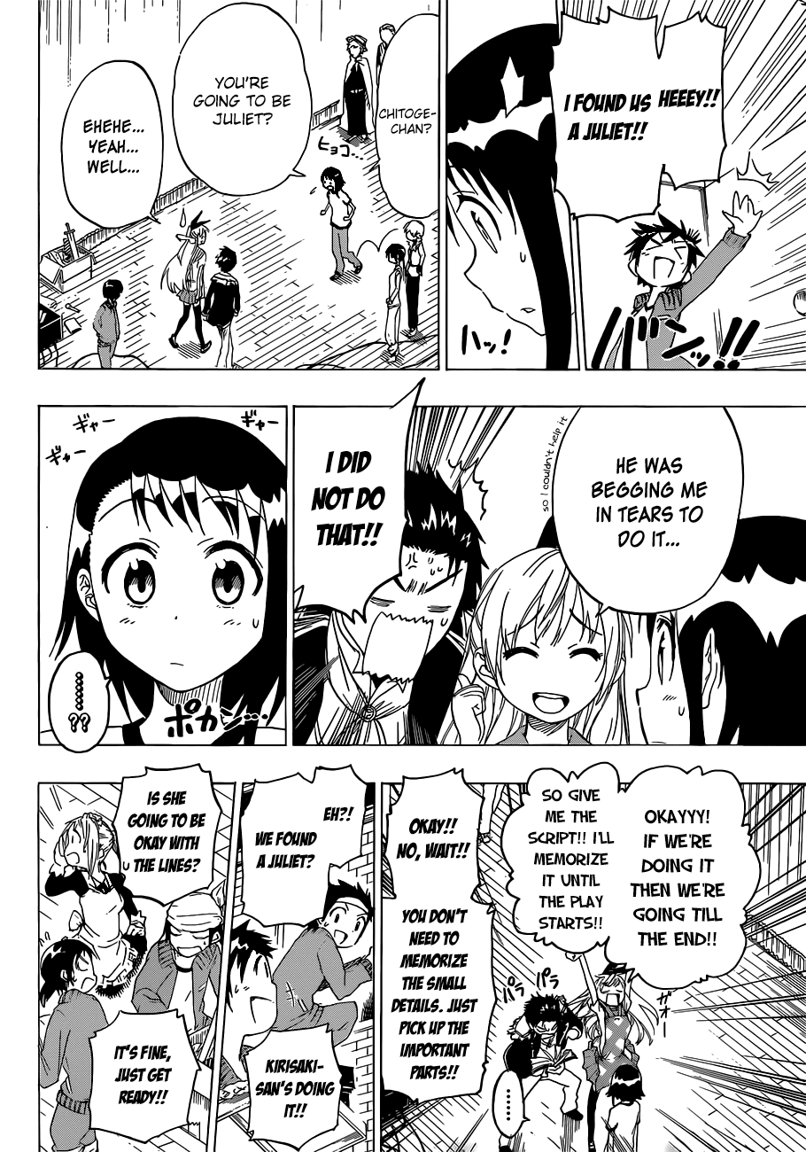 Nisekoi Chapter 48 page 19 - Chapter 48: Raising the Curtain