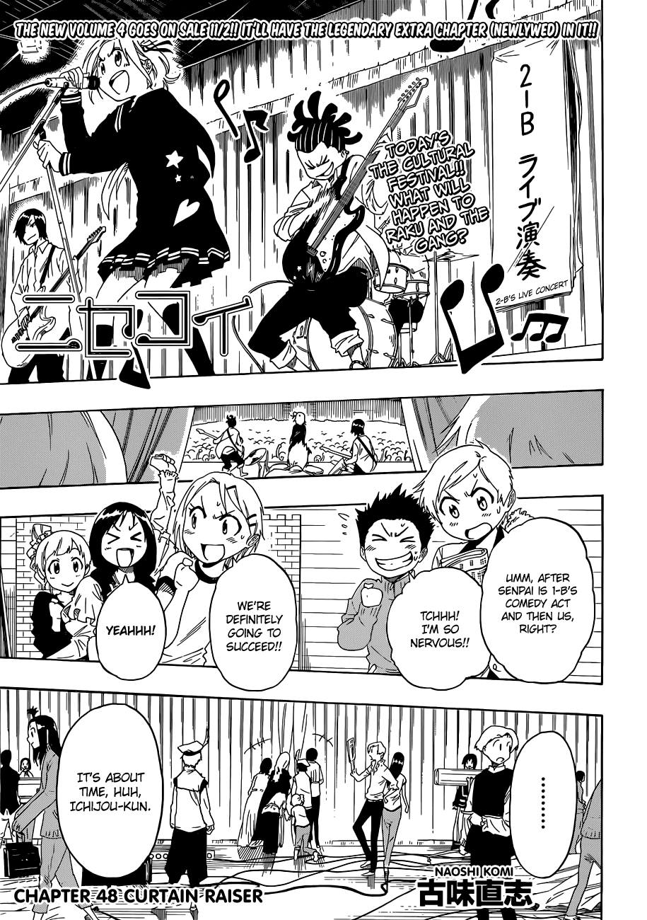 Nisekoi Chapter 48 page 2 - Chapter 48: Raising the Curtain