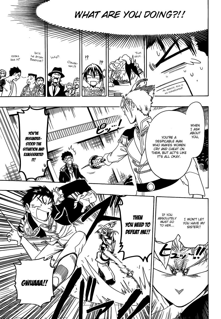 Nisekoi Chapter 49 page 17 - Chapter 49: Showtime