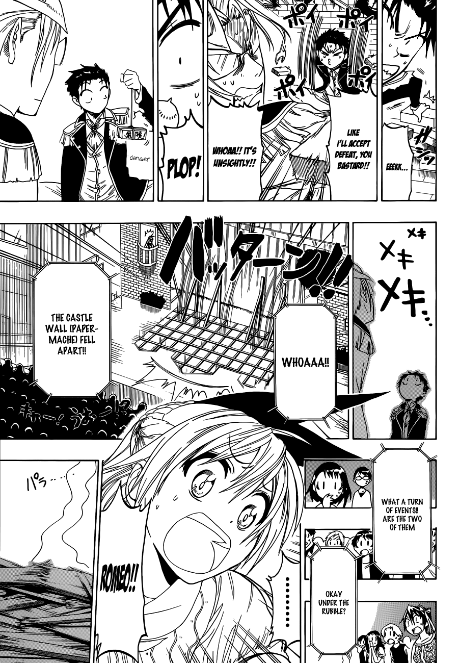 Nisekoi Chapter 49 page 19 - Chapter 49: Showtime