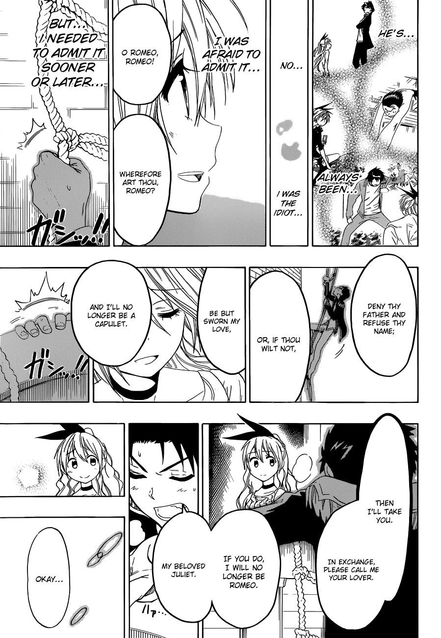 Nisekoi Chapter 49 page 21 - Chapter 49: Showtime