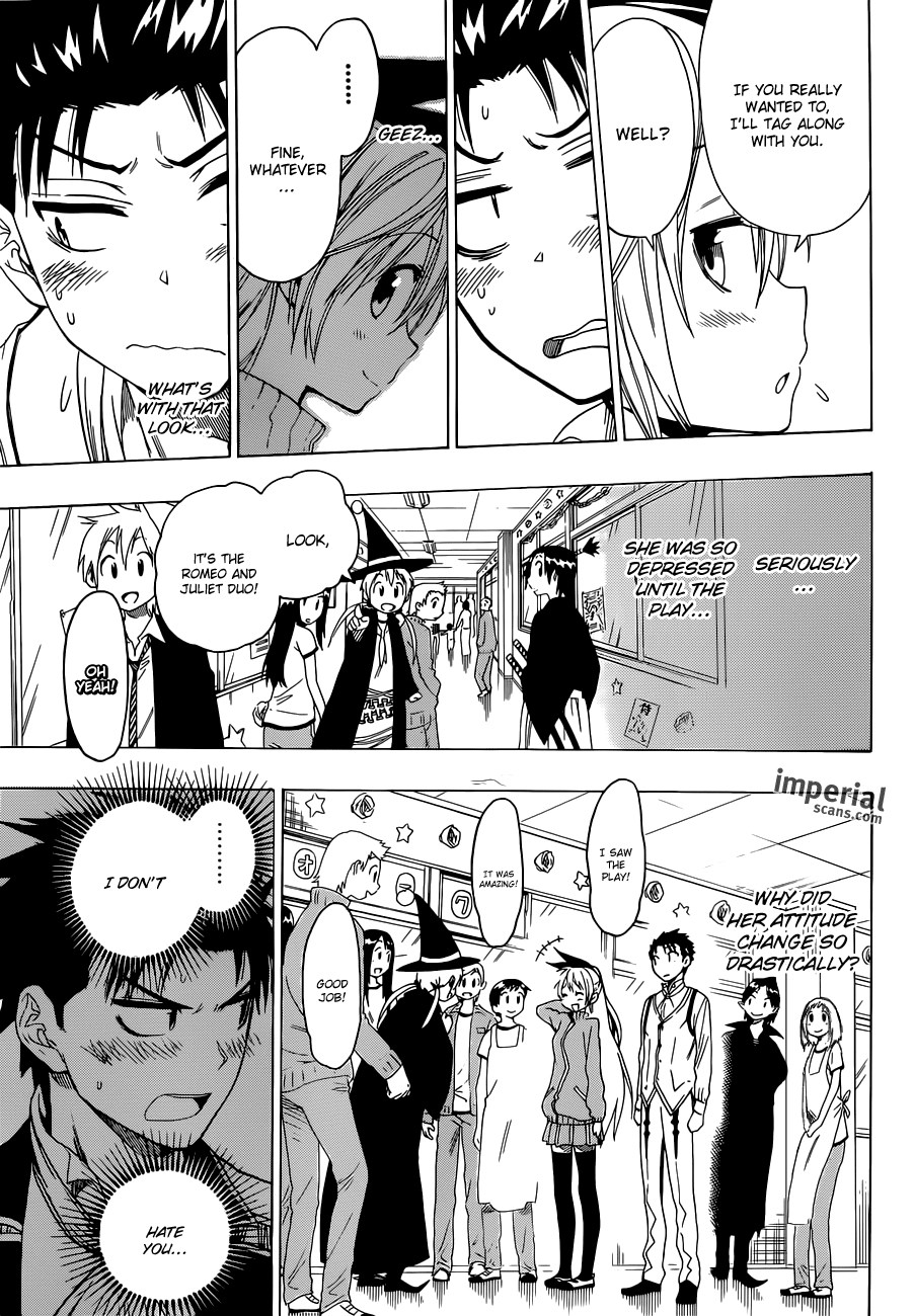 Nisekoi Chapter 50 page 10 - Chapter 50: Leading Actor
