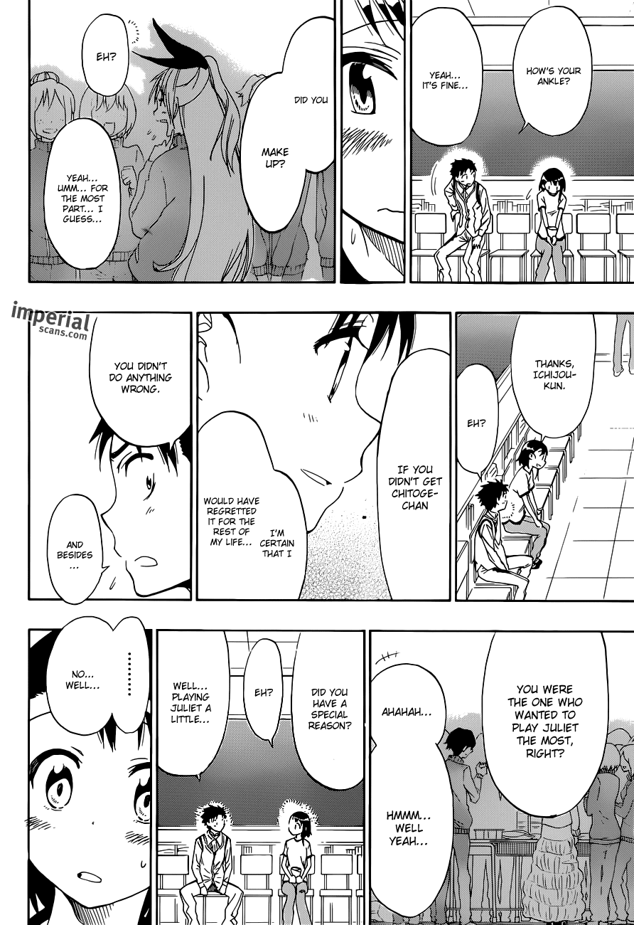 Nisekoi Chapter 50 page 15 - Chapter 50: Leading Actor