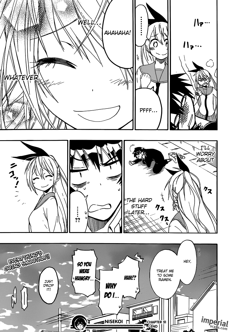 Nisekoi Chapter 51 page 20 - Chapter 51: From Here on Out