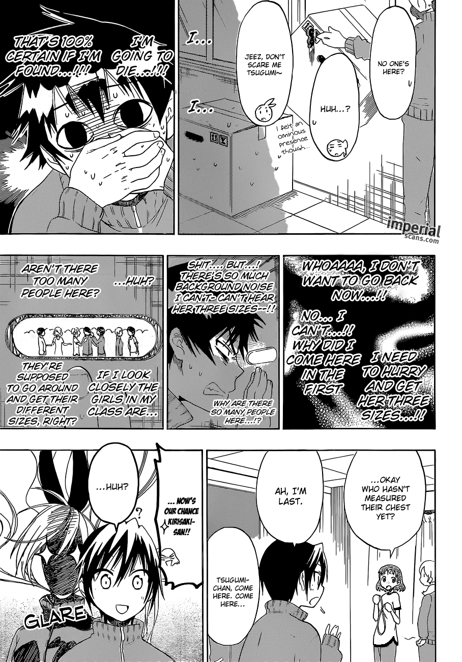 Nisekoi Chapter 52 page 10 - Chapter 52: Measurement
