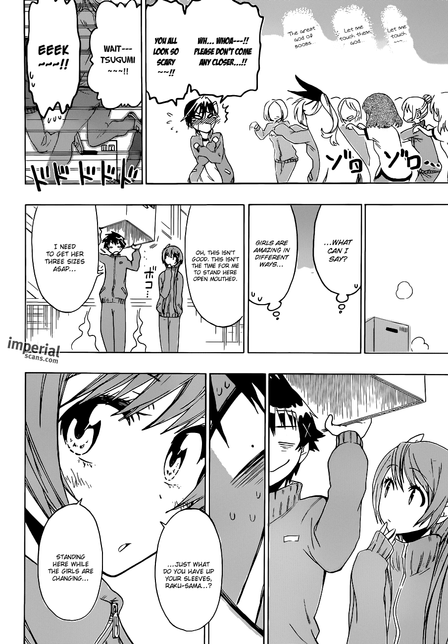 Nisekoi Chapter 52 page 13 - Chapter 52: Measurement