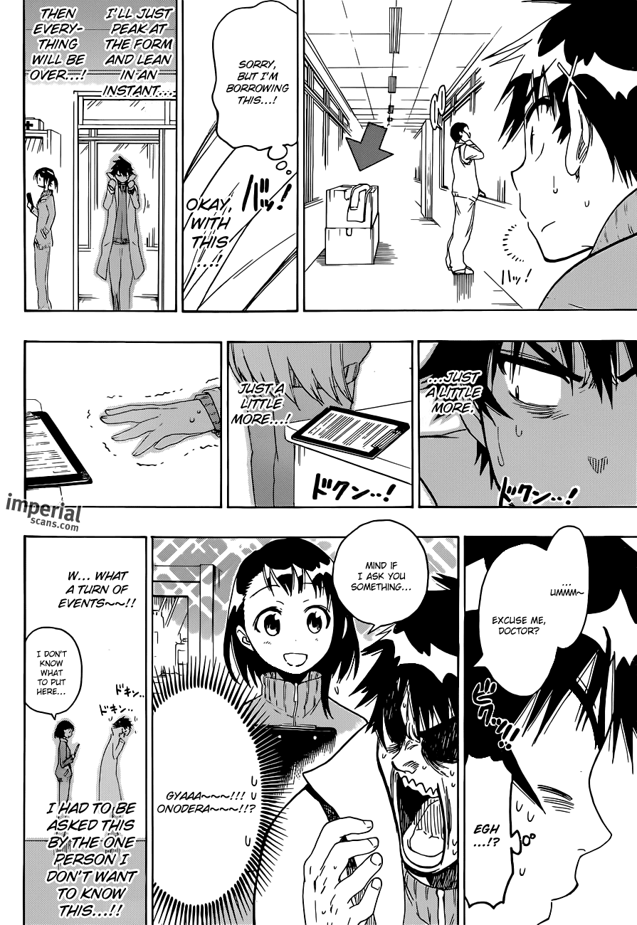 Nisekoi Chapter 52 page 15 - Chapter 52: Measurement