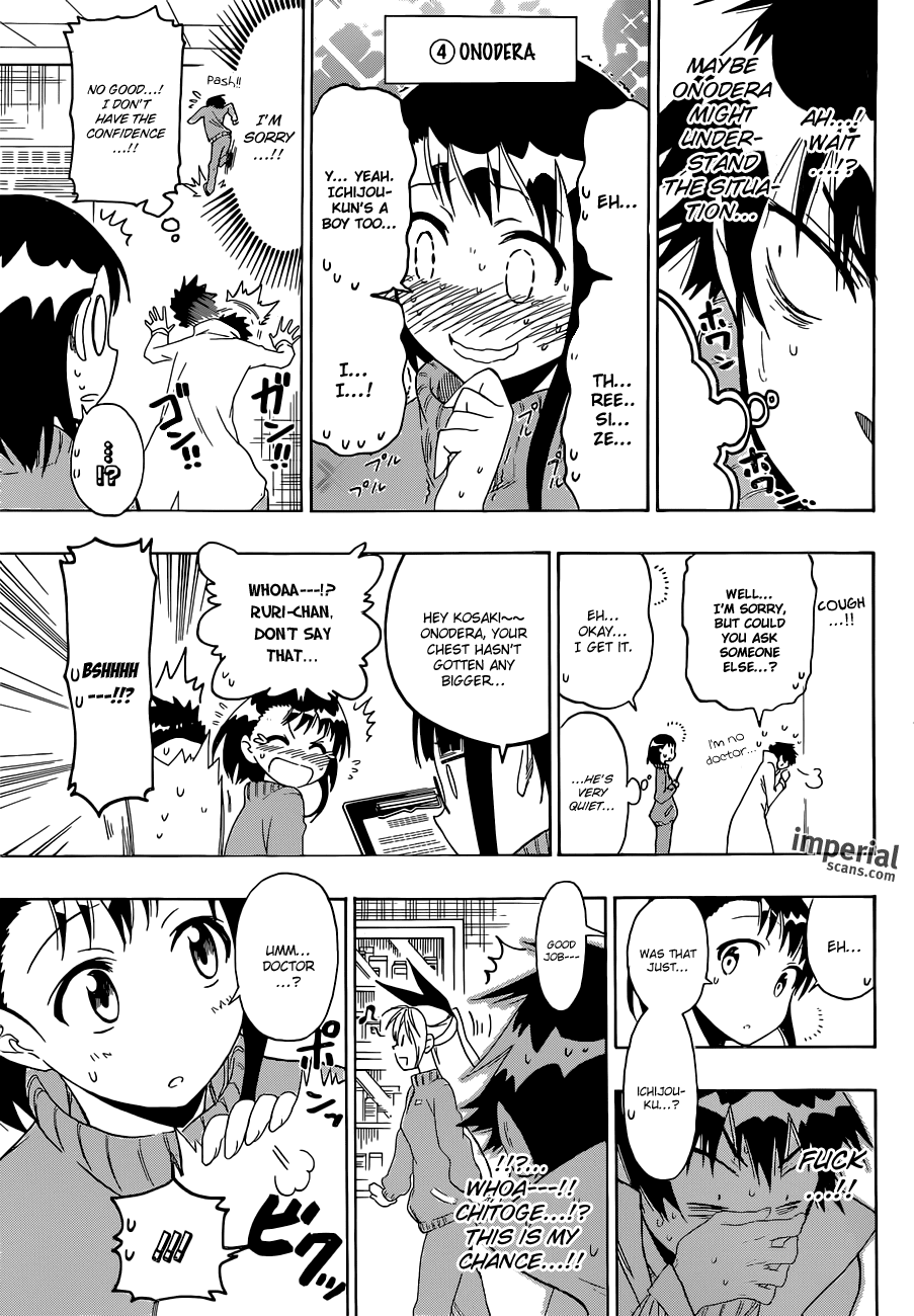 Nisekoi Chapter 52 page 16 - Chapter 52: Measurement
