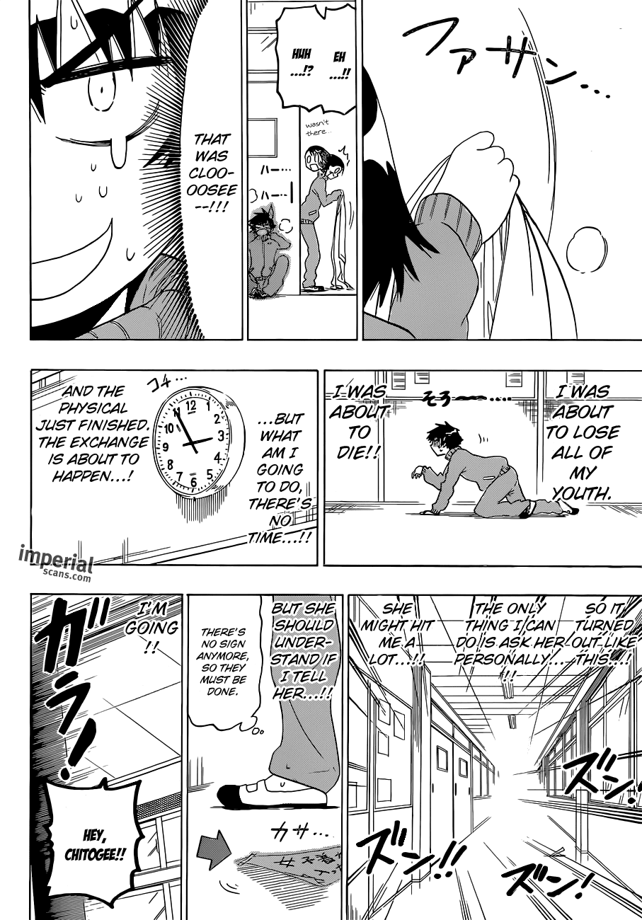 Nisekoi Chapter 52 page 17 - Chapter 52: Measurement