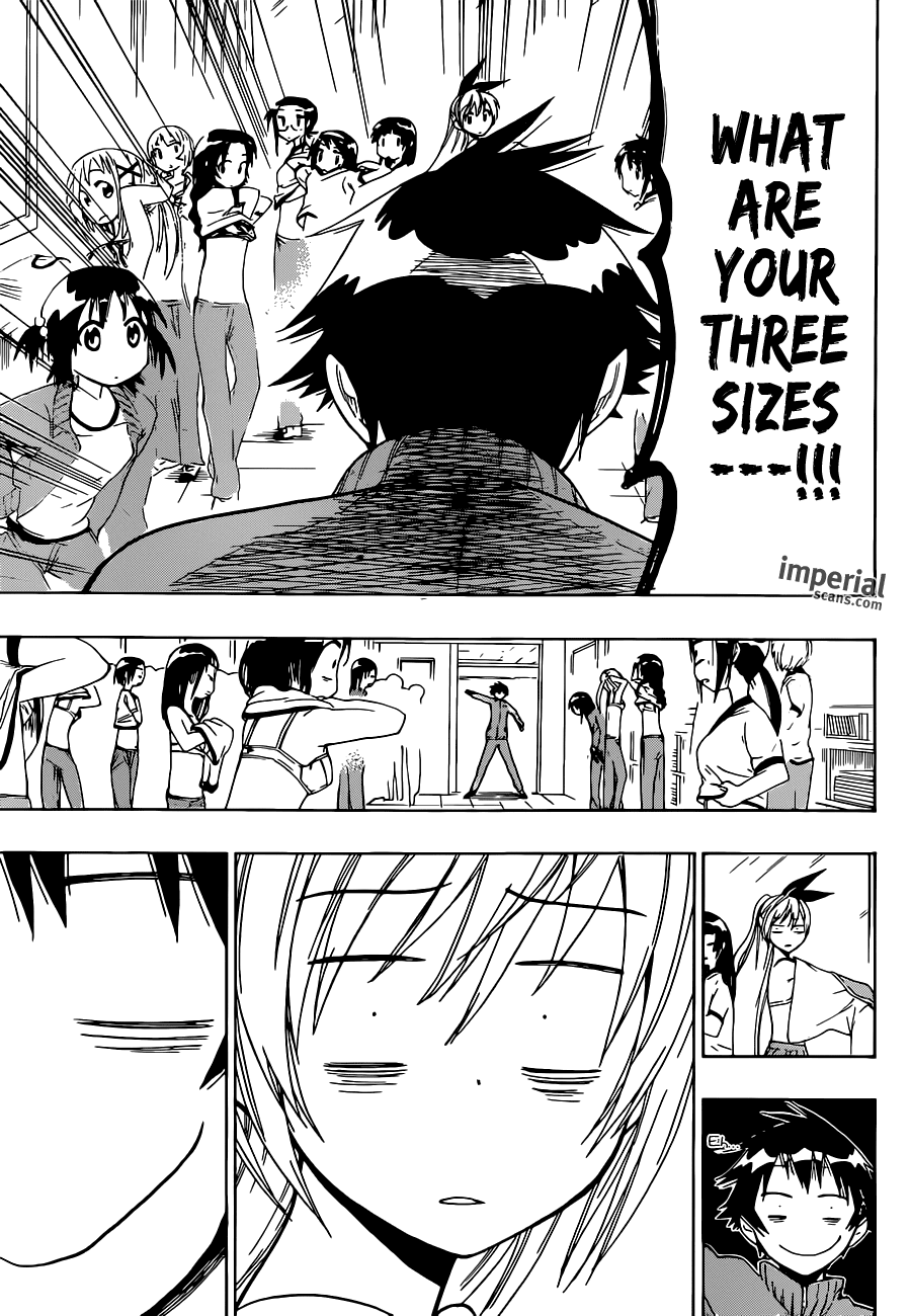 Nisekoi Chapter 52 page 18 - Chapter 52: Measurement