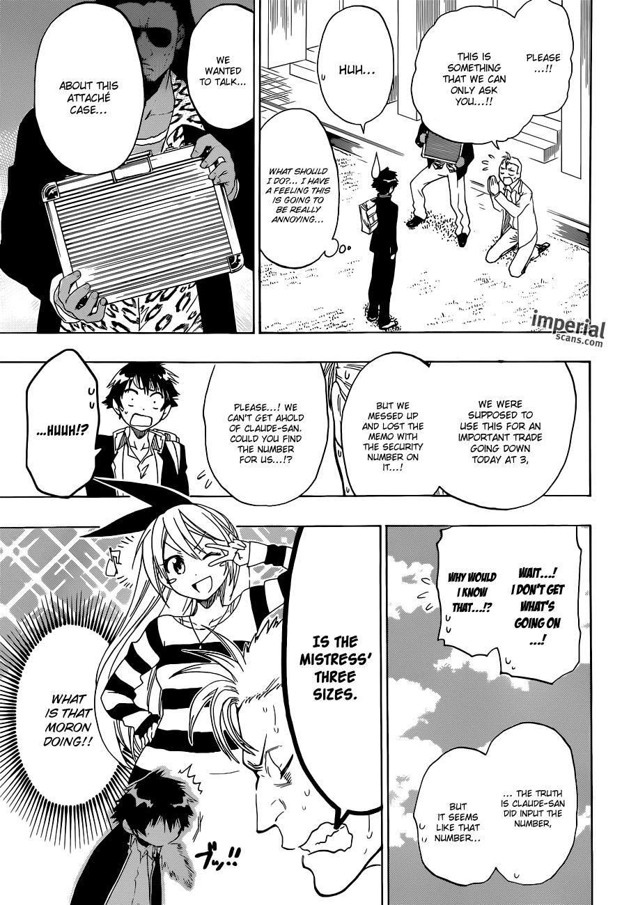 Nisekoi Chapter 52 page 4 - Chapter 52: Measurement