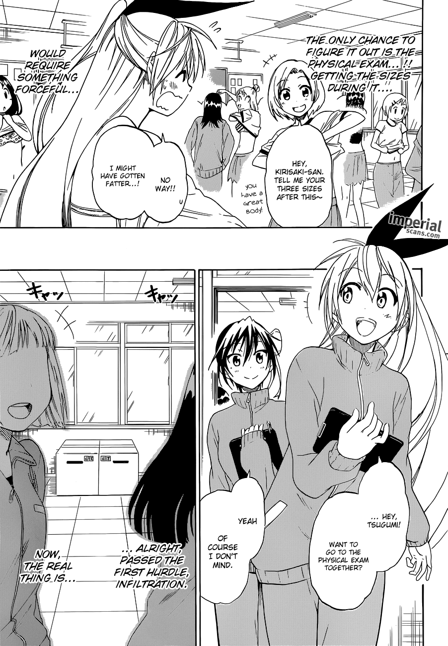 Nisekoi Chapter 52 page 8 - Chapter 52: Measurement