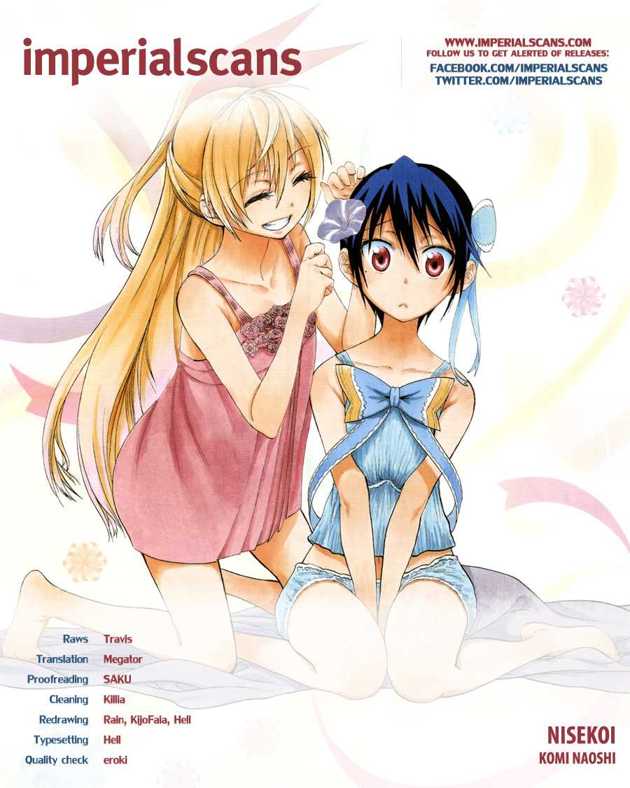 Nisekoi Chapter 55 page 1 - Chapter 55: Match