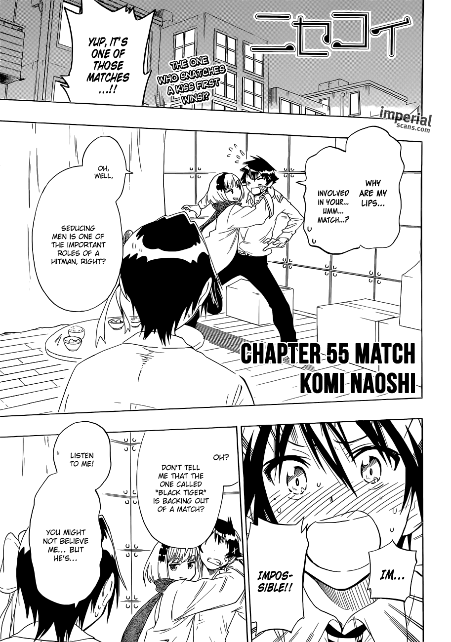 Nisekoi Chapter 55 page 2 - Chapter 55: Match