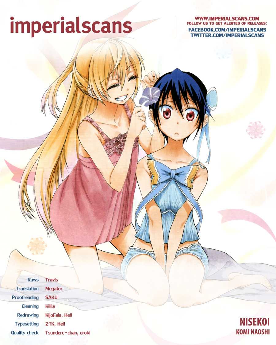 Nisekoi Chapter 56 page 1 - Chapter 56: Teach Me