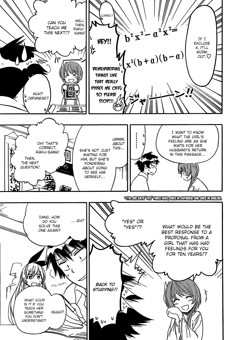 Nisekoi Chapter 56 page 10 - Chapter 56: Teach Me