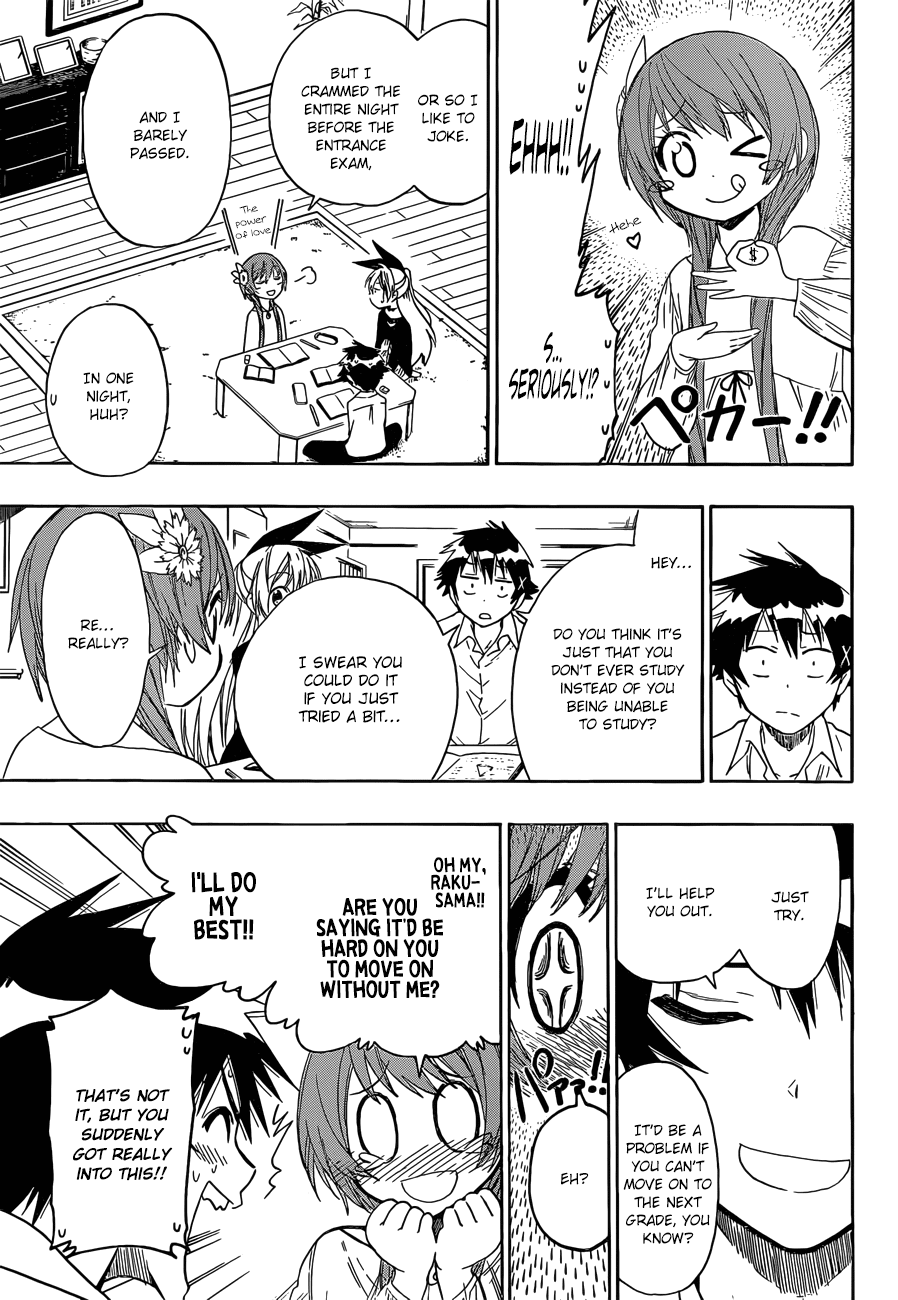 Nisekoi Chapter 56 page 12 - Chapter 56: Teach Me