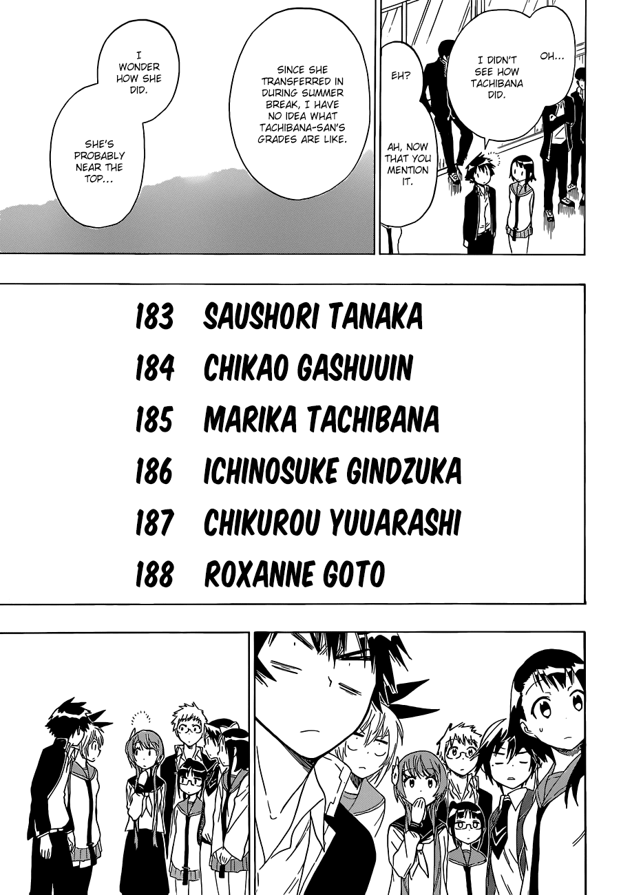 Nisekoi Chapter 56 page 4 - Chapter 56: Teach Me