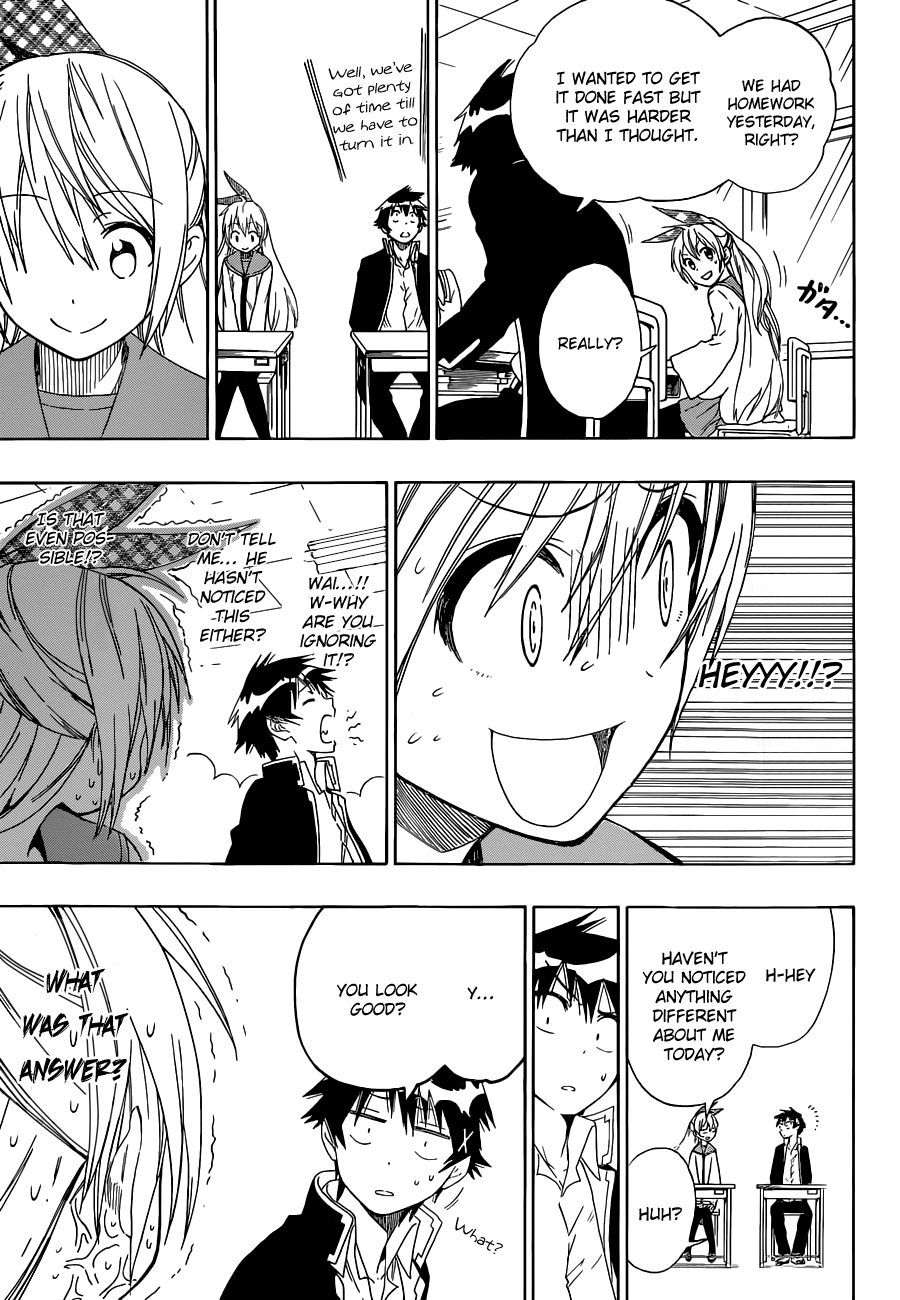 Nisekoi Chapter 57 page 14 - Chapter 57: Notice