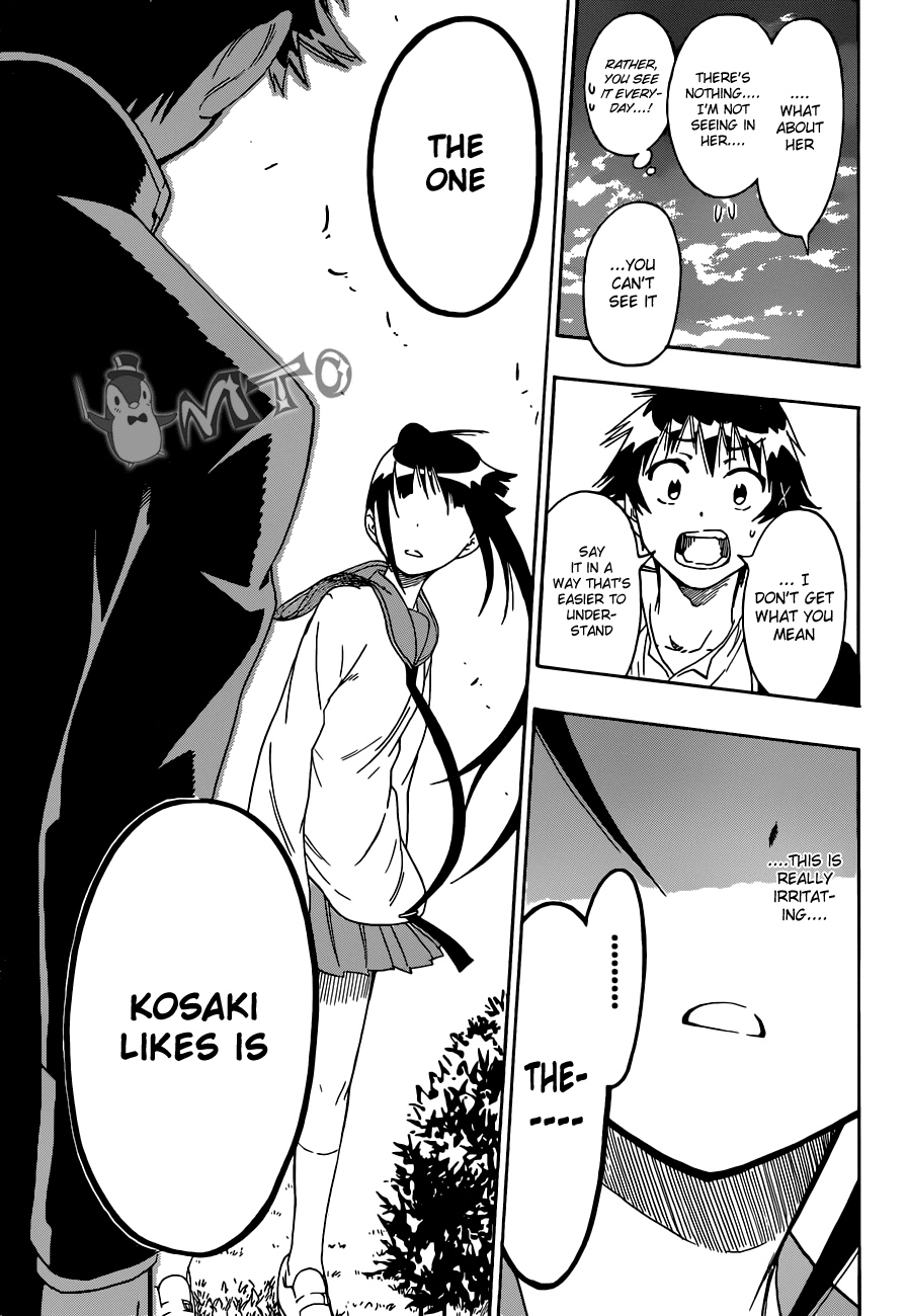Nisekoi Chapter 58 page 14 - Chapter 58: Loss