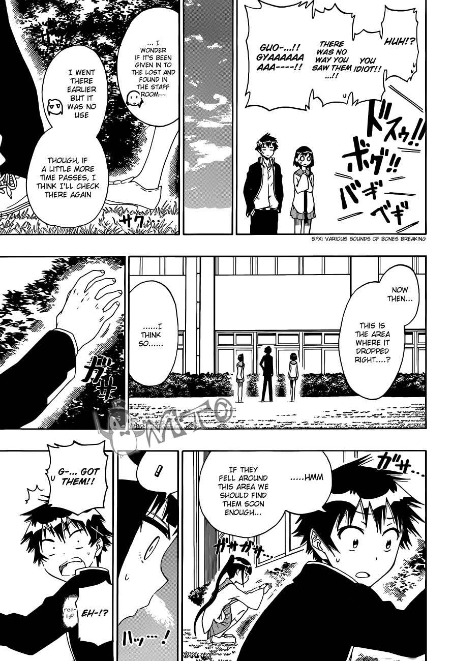 Nisekoi Chapter 58 page 8 - Chapter 58: Loss