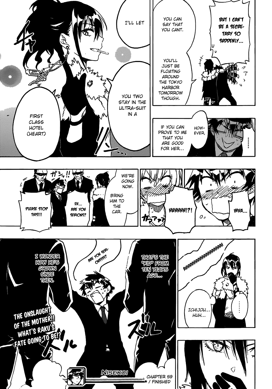 Nisekoi Chapter 59 page 20 - Chapter 59: It's Been a While