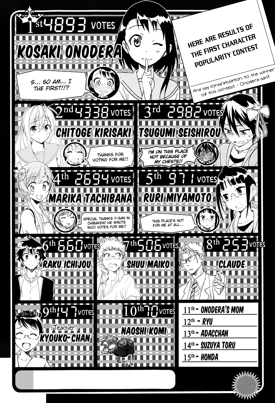 Nisekoi Chapter 59 page 3 - Chapter 59: It's Been a While