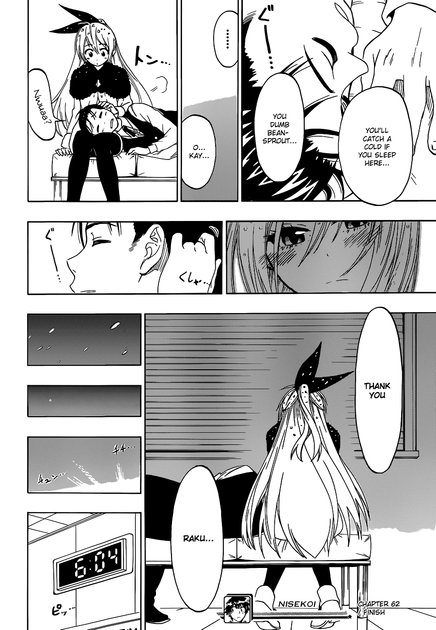 Nisekoi Chapter 62 page 19 - Chapter 62: Reason
