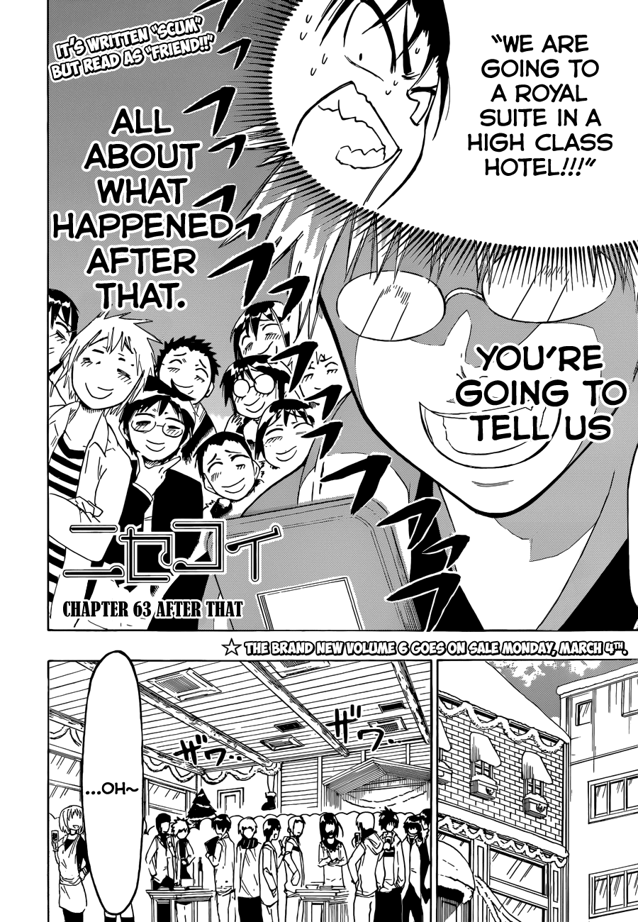 Nisekoi Chapter 63 page 3 - Chapter 63: After That