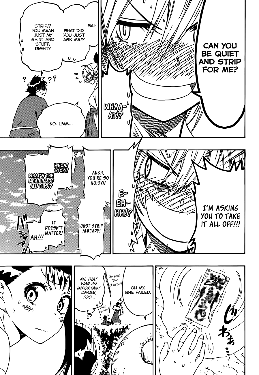 Nisekoi Chapter 64 page 12 - Chapter 64: Shrine Maiden