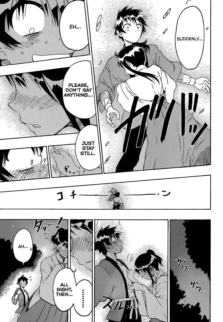 Nisekoi Chapter 64 page 14 - Chapter 64: Shrine Maiden