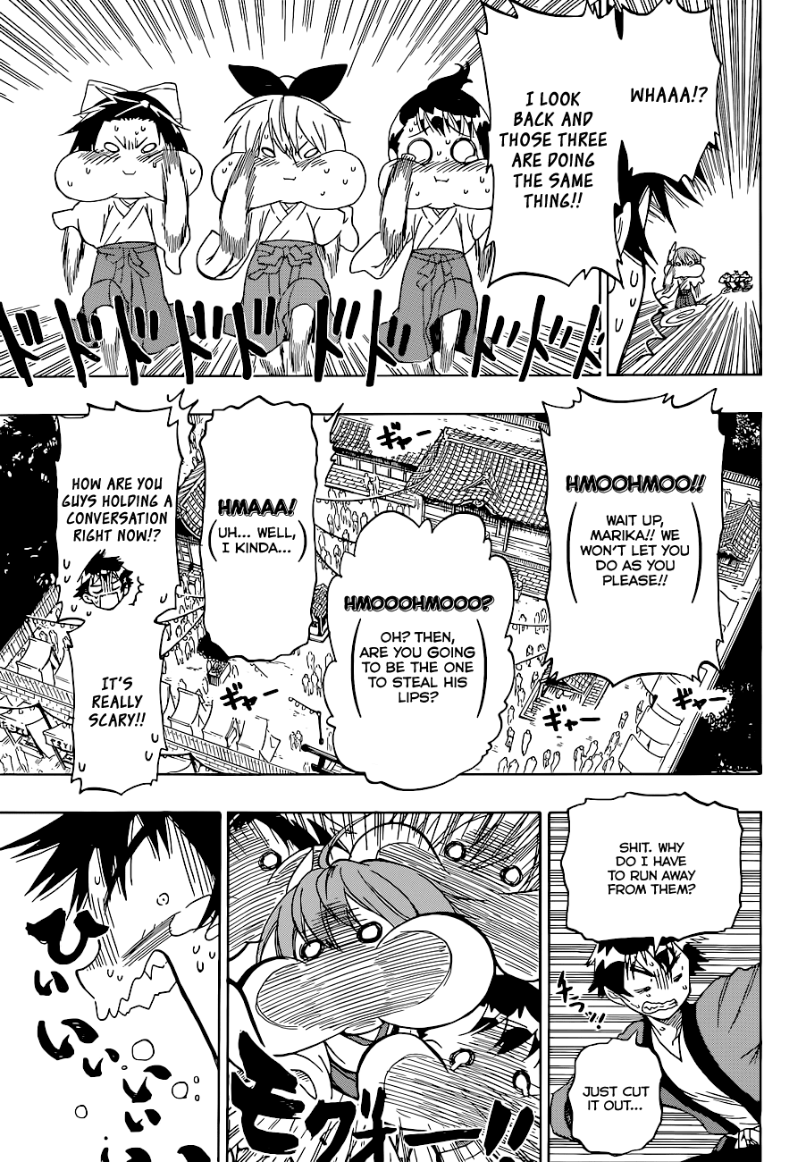 Nisekoi Chapter 64 page 18 - Chapter 64: Shrine Maiden