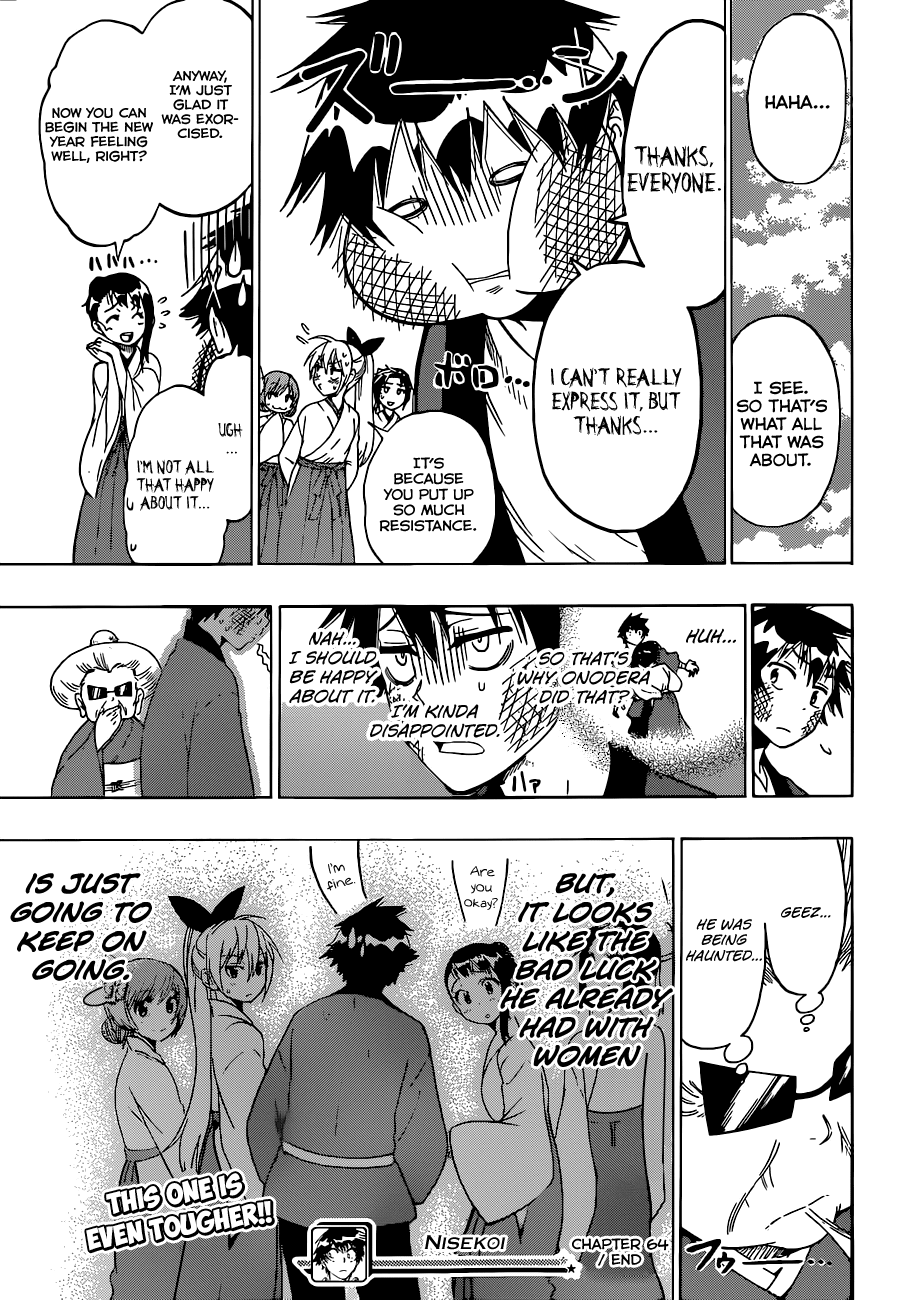 Nisekoi Chapter 64 page 20 - Chapter 64: Shrine Maiden