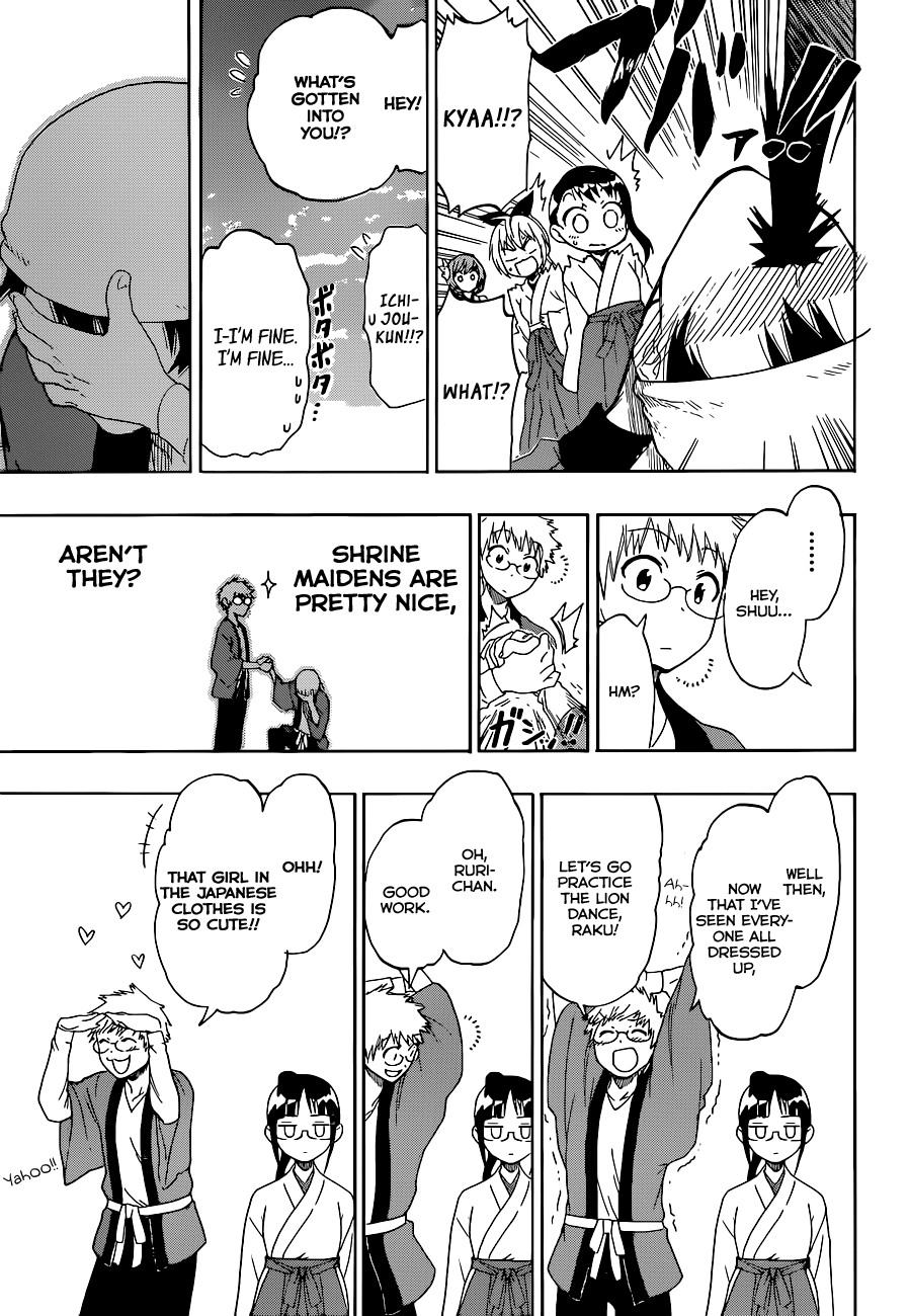 Nisekoi Chapter 64 page 6 - Chapter 64: Shrine Maiden