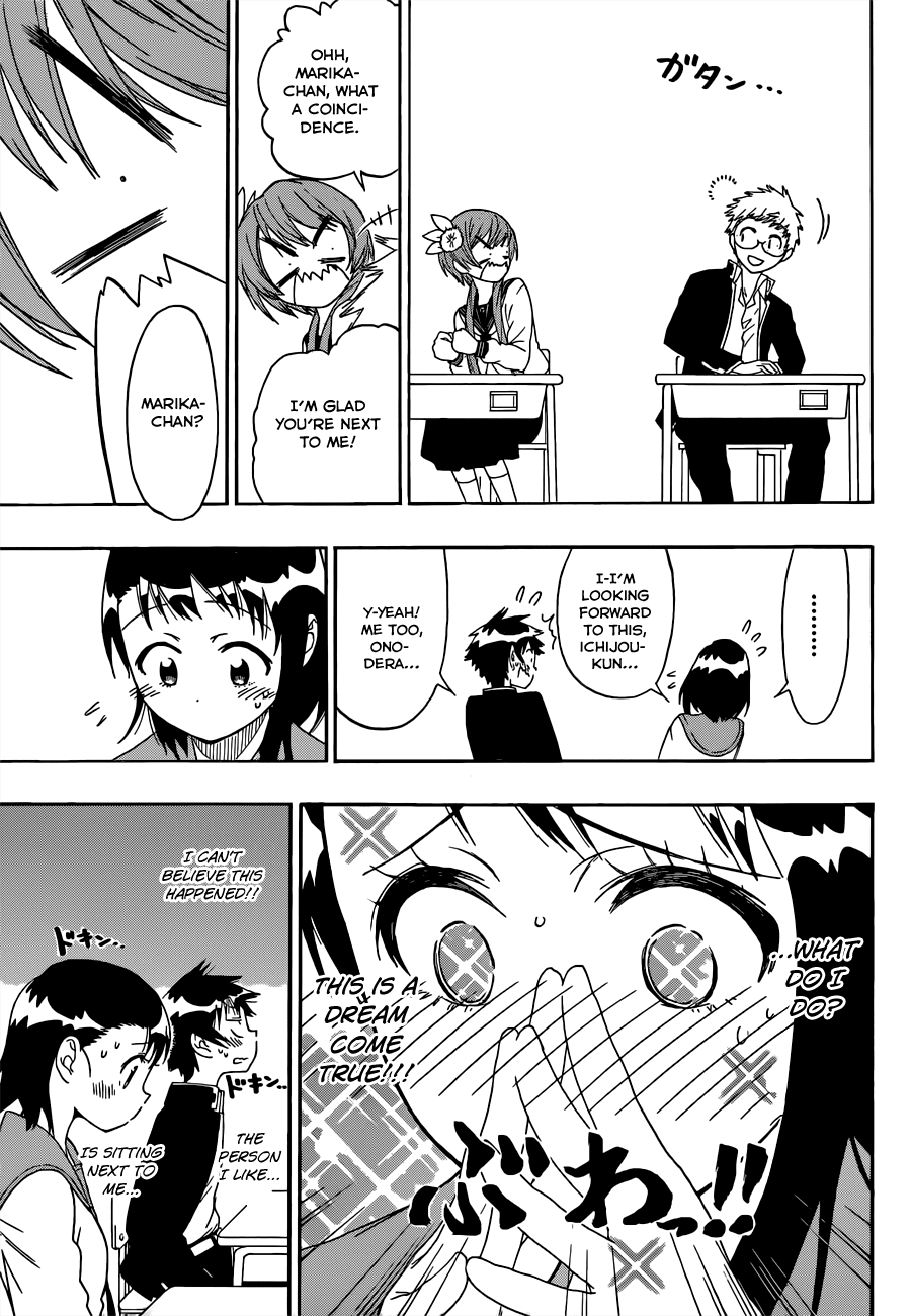 Nisekoi Chapter 66 page 14 - Chapter 66: Changing Seats