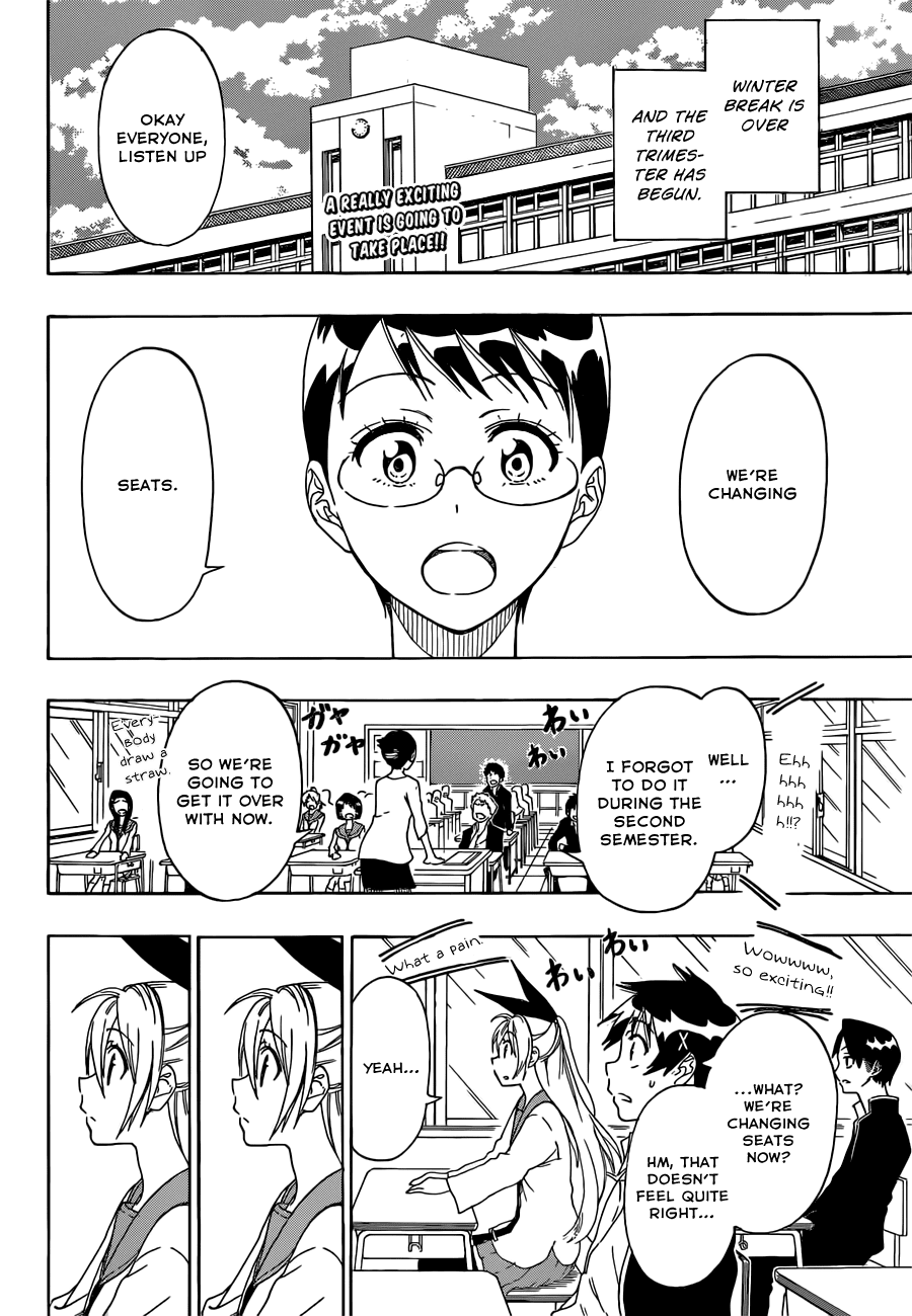 Nisekoi Chapter 66 page 3 - Chapter 66: Changing Seats