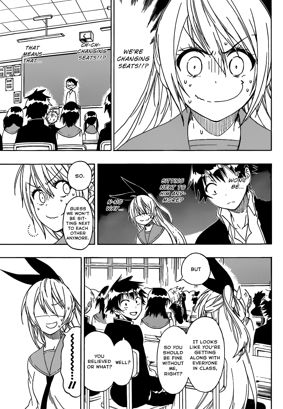 Nisekoi Chapter 66 page 4 - Chapter 66: Changing Seats