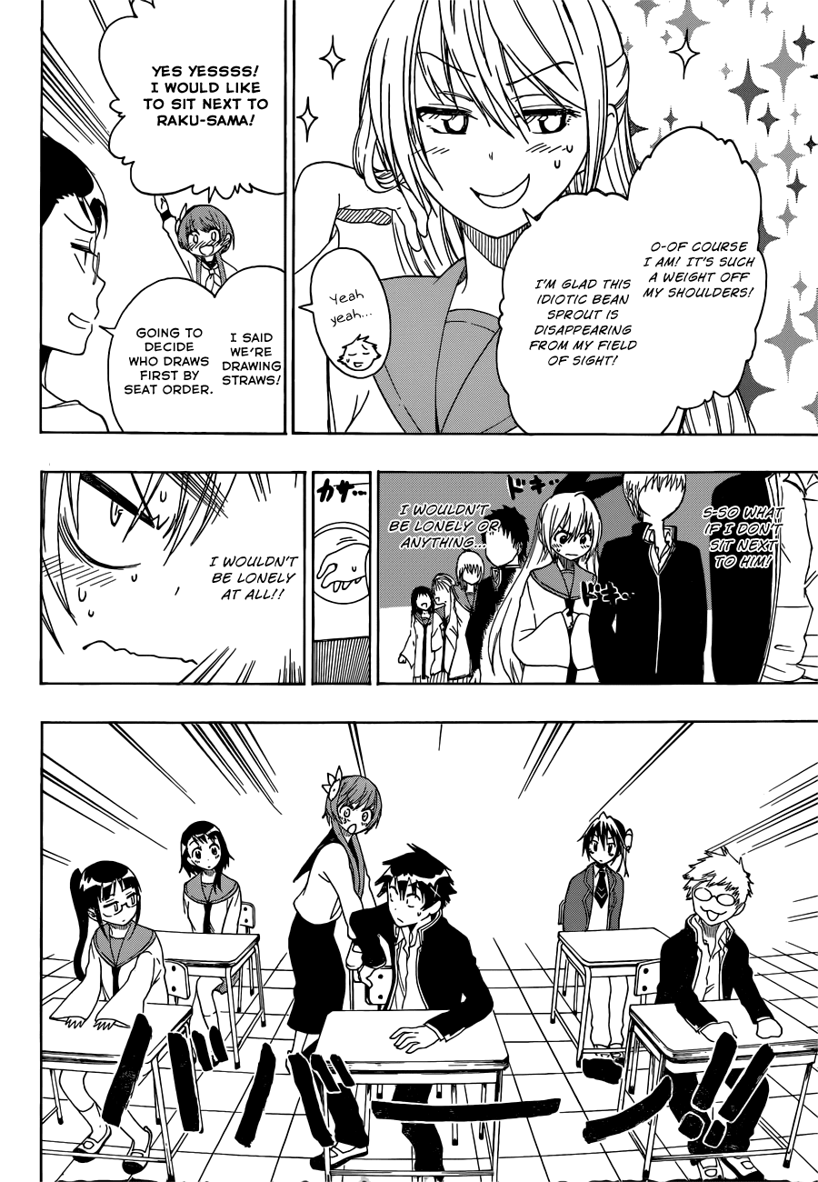 Nisekoi Chapter 66 page 5 - Chapter 66: Changing Seats