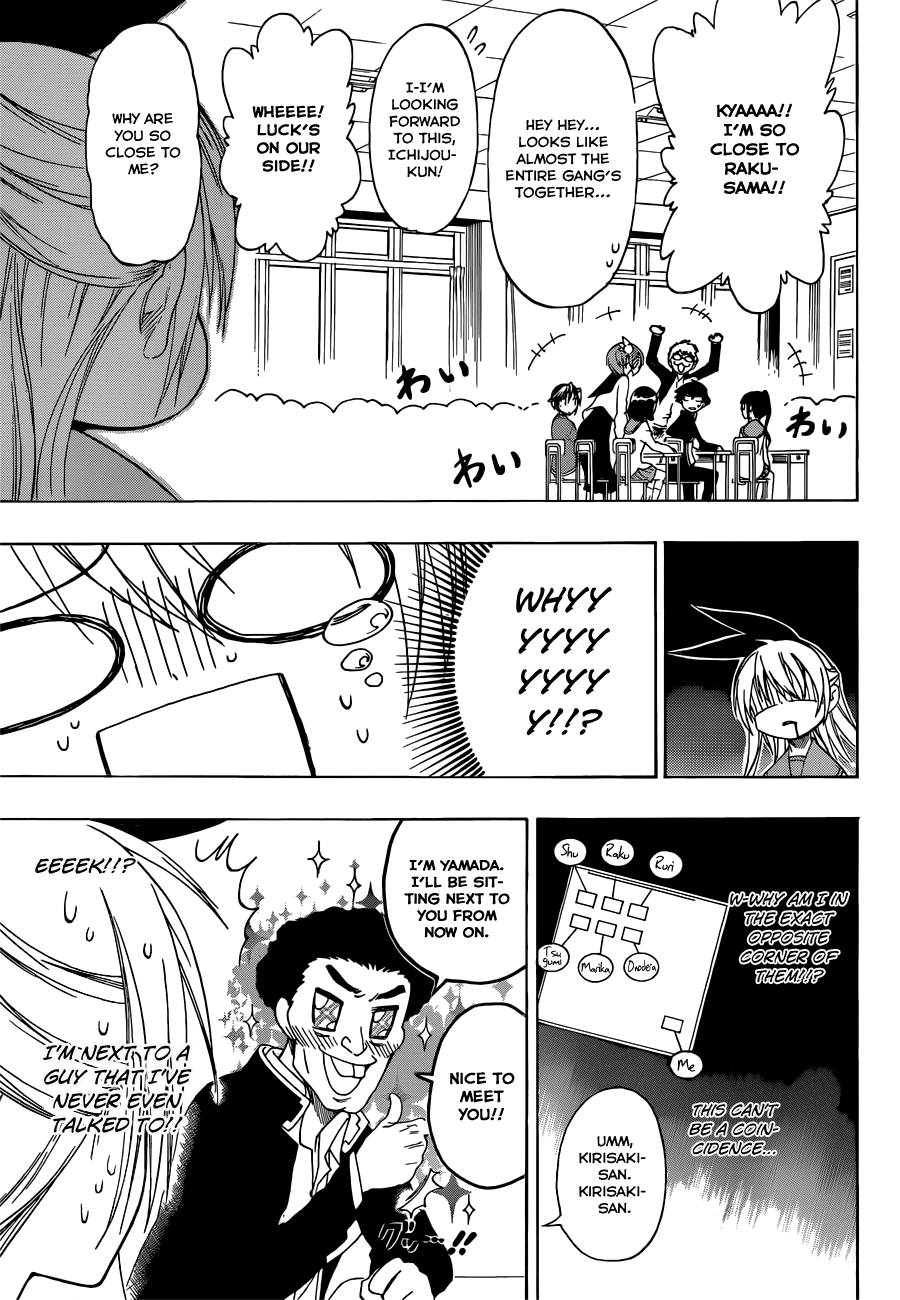 Nisekoi Chapter 66 page 6 - Chapter 66: Changing Seats
