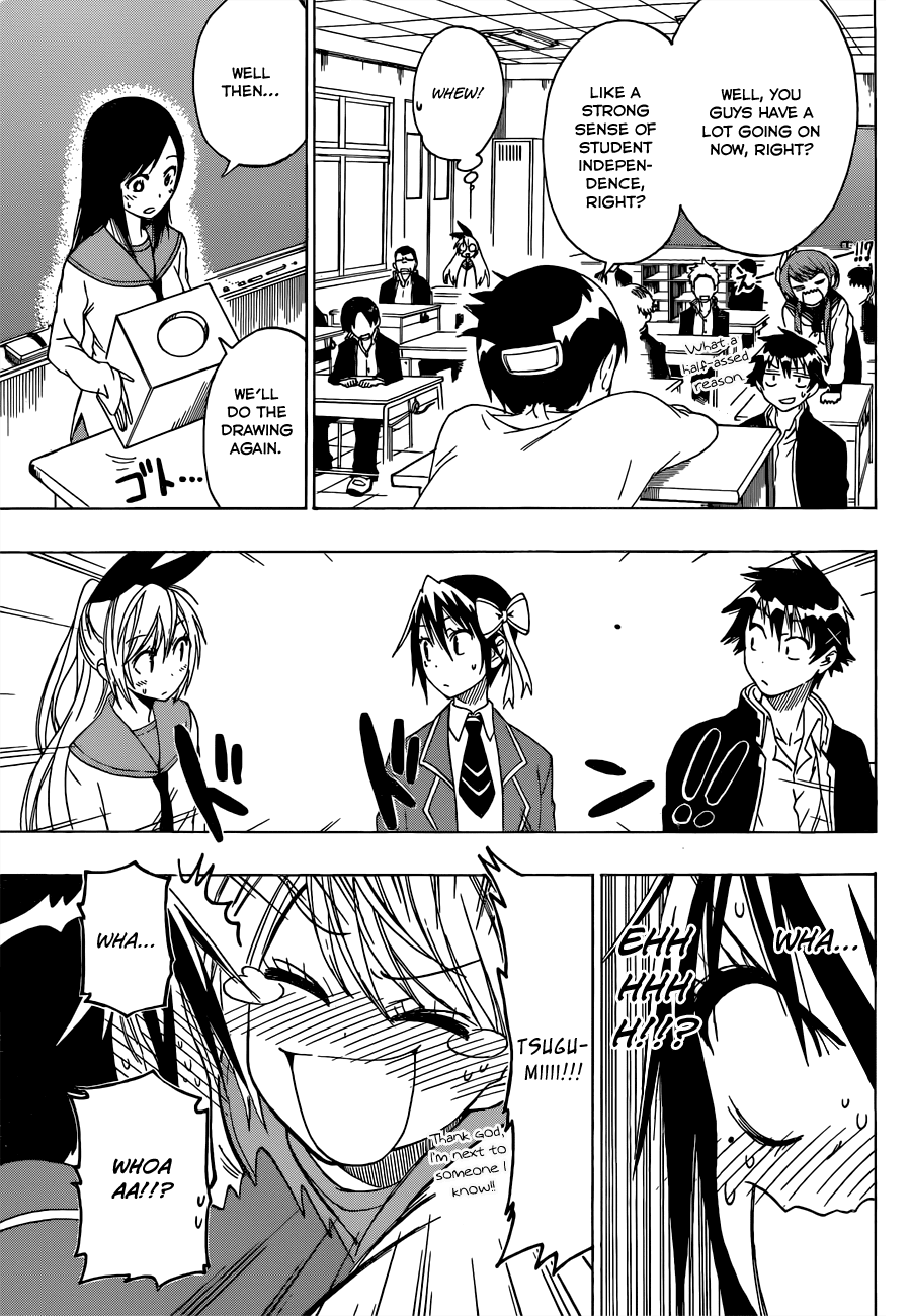 Nisekoi Chapter 66 page 8 - Chapter 66: Changing Seats