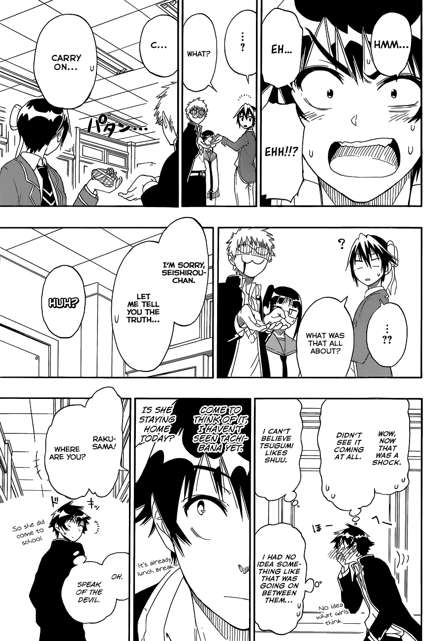 Nisekoi Chapter 67 page 15 - Chapter 67: Delicious