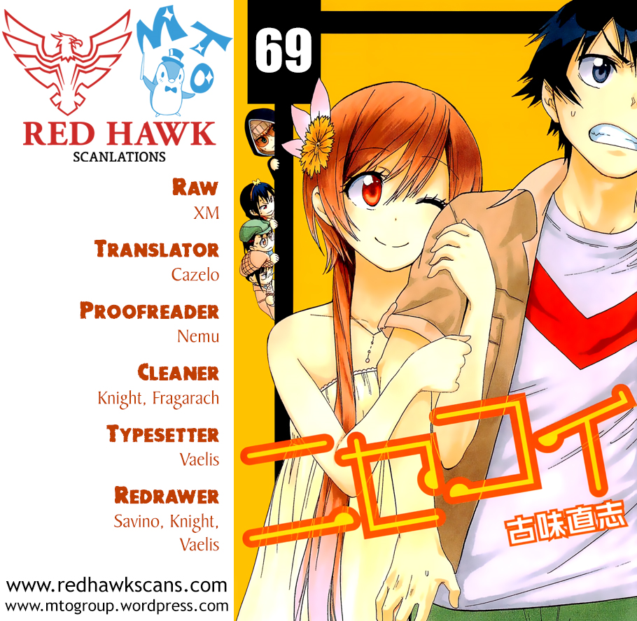 Nisekoi Chapter 69 page 1 - Chapter 69: Almost