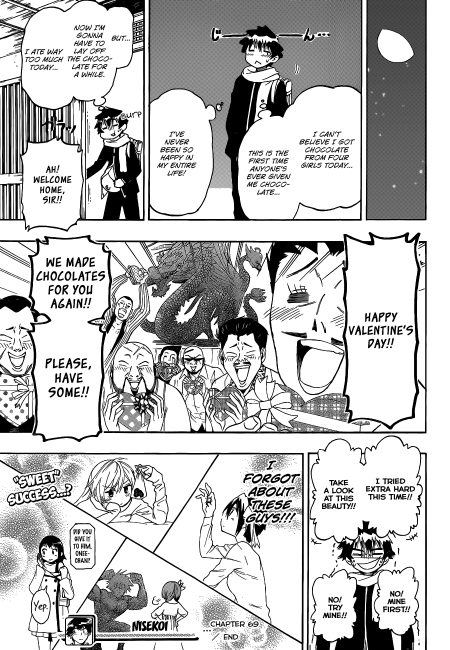 Nisekoi Chapter 69 page 20 - Chapter 69: Almost