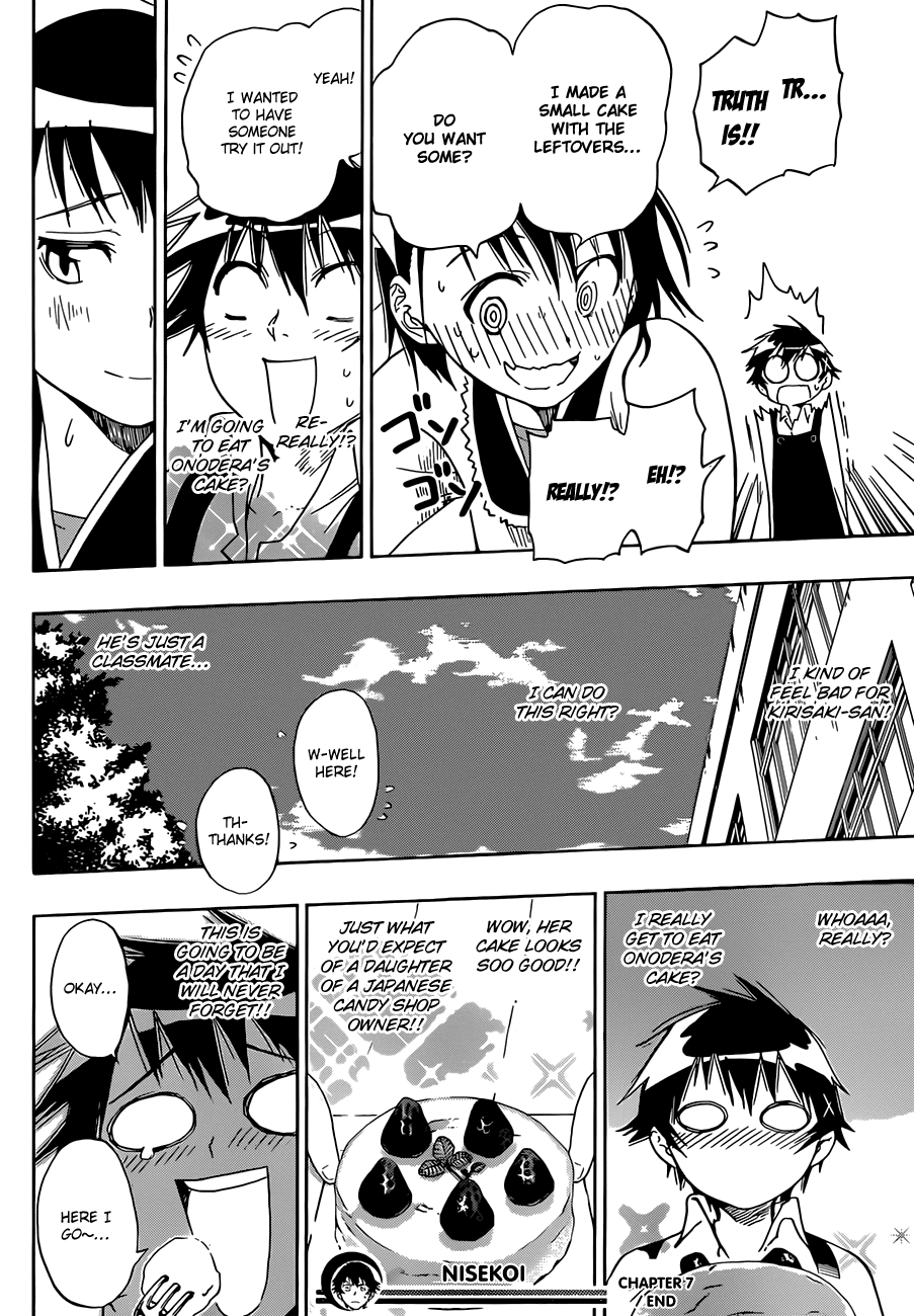 Nisekoi Chapter 7 page 20 - Chapter 7: Handmade