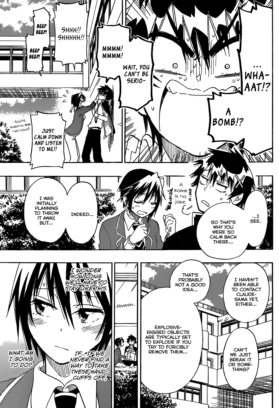 Nisekoi Chapter 70 page 12 - Chapter 70: Handcuffs