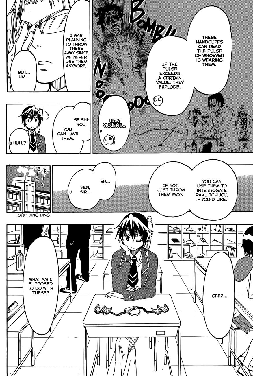 Nisekoi Chapter 70 page 3 - Chapter 70: Handcuffs
