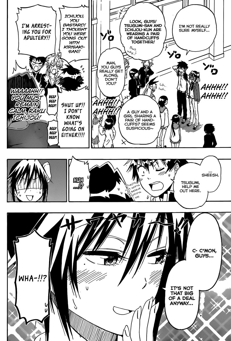 Nisekoi Chapter 70 page 9 - Chapter 70: Handcuffs