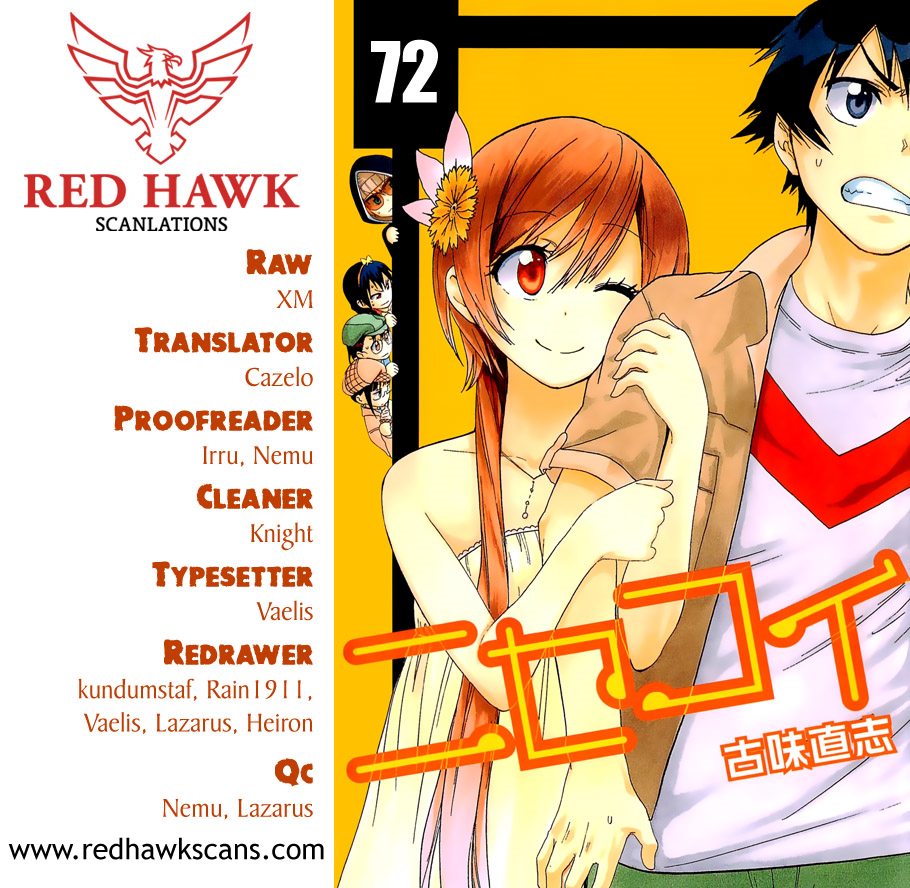 Nisekoi Chapter 72 page 1 - Chapter 72: Marathon